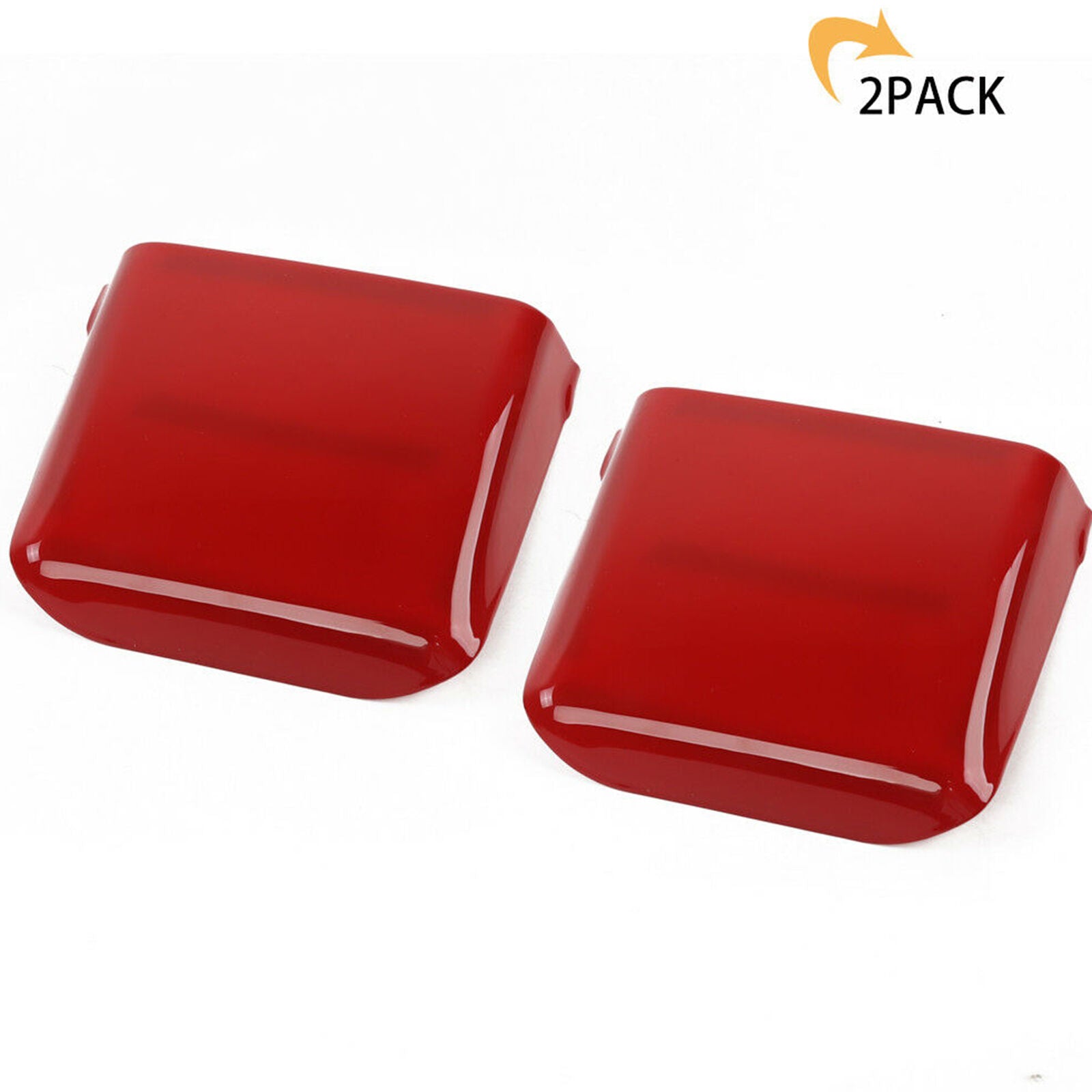 Red Rear Taillight Lamp Decor Cover Trim For Jeep Wrangler JL 2018+ Accessories
