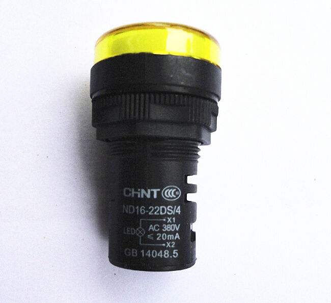 5Pcs Yellow LED Indicator Pilot Signal Light Lamp 24V [M1]