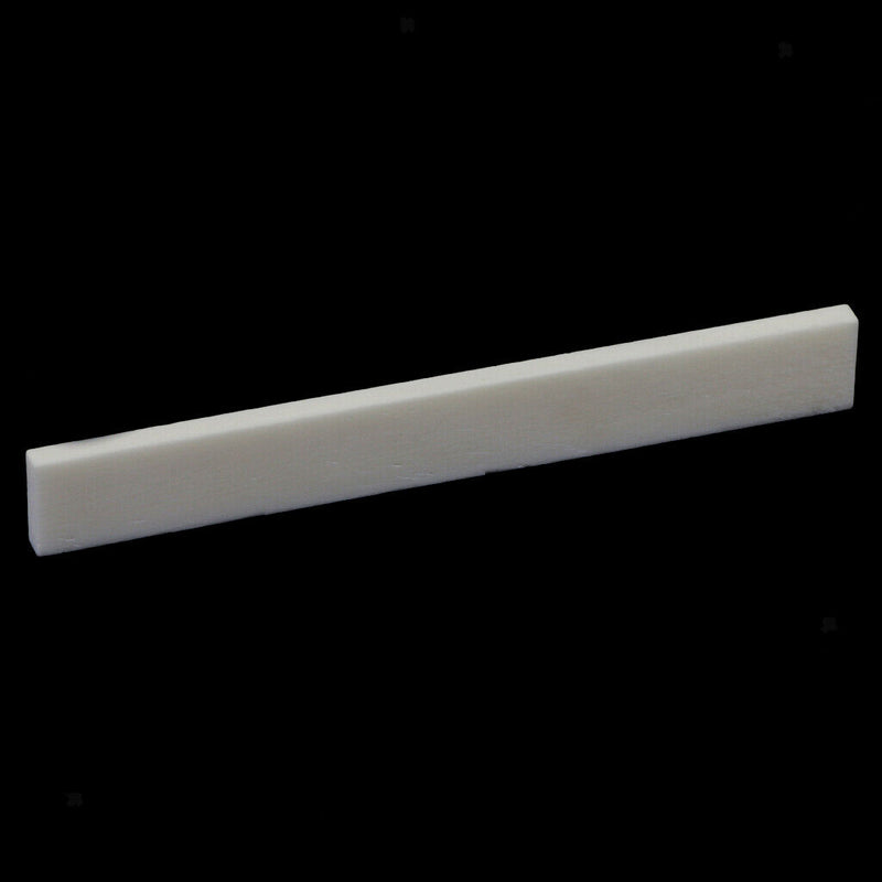 Bone Bridge Saddle White for Acoustic/Electric Guitar Replacement Part
