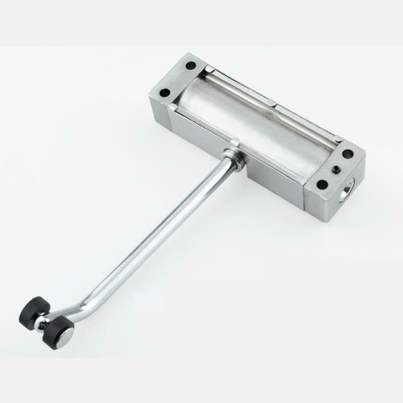 Stainless Steel Door Closer Auto Spring Buffer with Protective Door Gasket