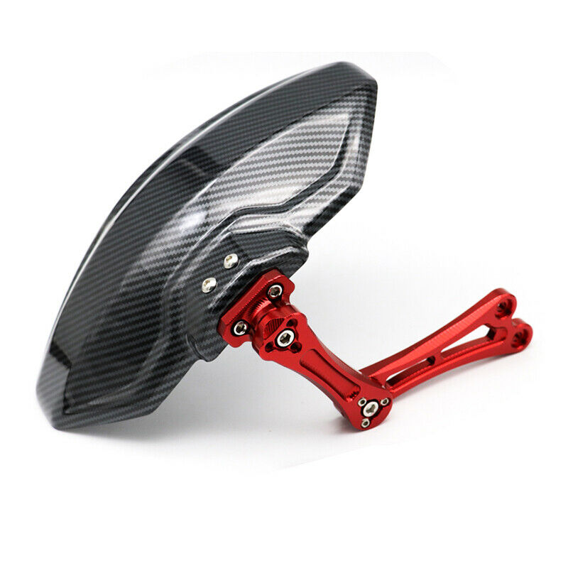 Motorcycle Rear Wheel Cover Fender Splash Guard Mudguard +Bracket Aluminum Alloy