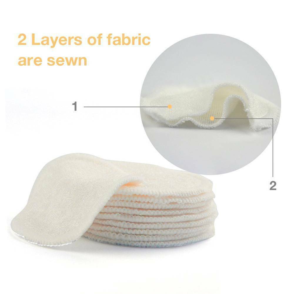 12X Reusable Face Cleansing Pad Bamboo Cotton Makeup Remover Pads Face Wipes Kit