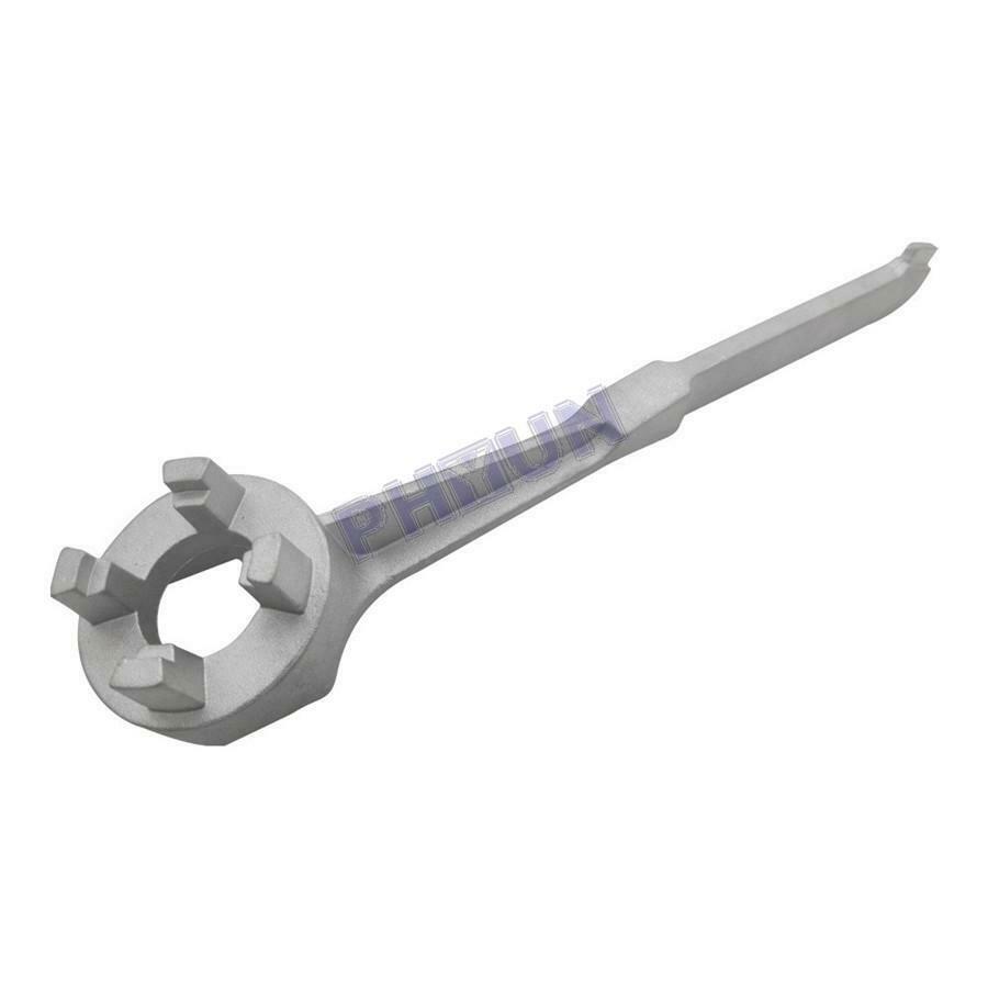 1x Aluminum Drum Bung Wrench Opener Tool Fit For 10 15 20 30 55 Gallon Drum