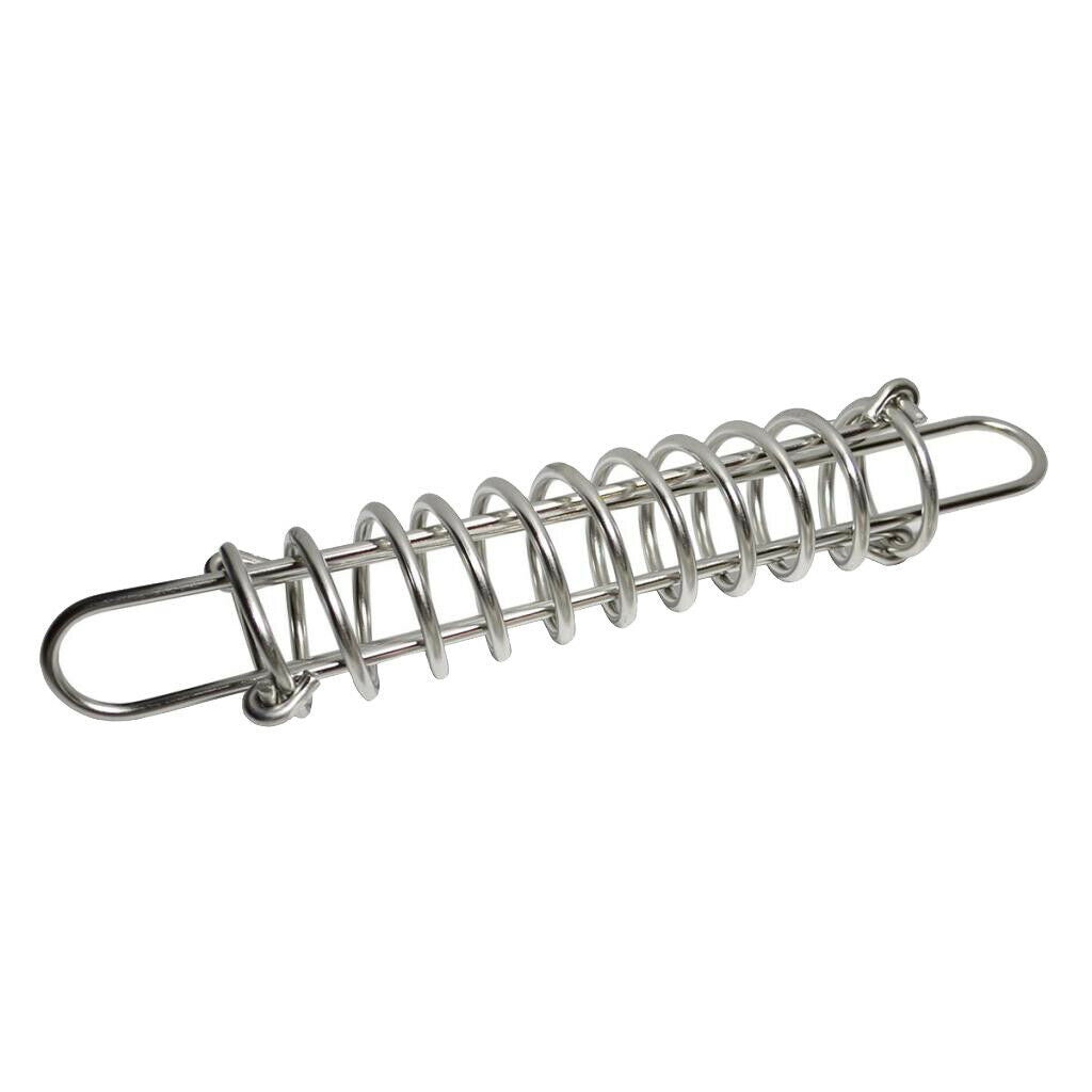 1pc Stainless Steel Mooring Docking hock Spring Boat Accessory 113mm/4.45"