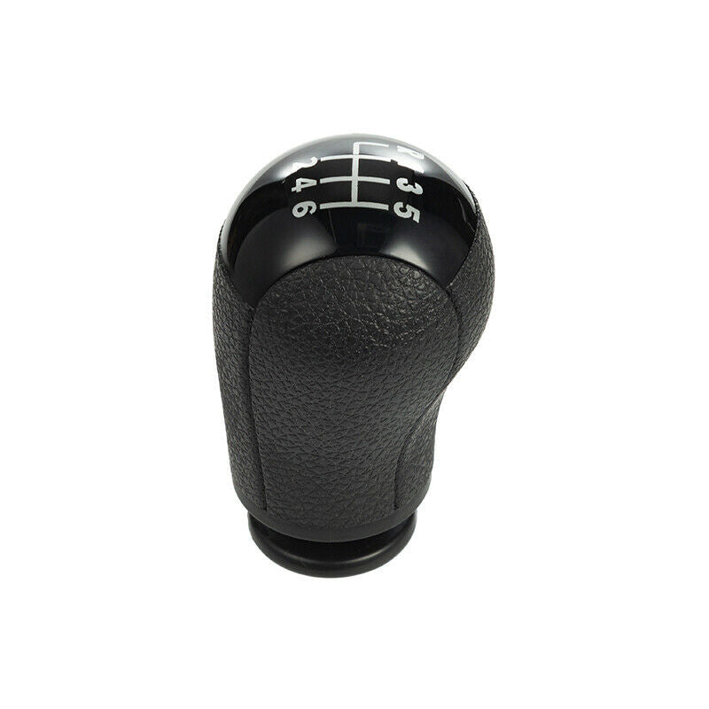 For 2005-2012 Ford Mustang Black 6 Speed Auto Manual Gear Shift Knob Lever PVC