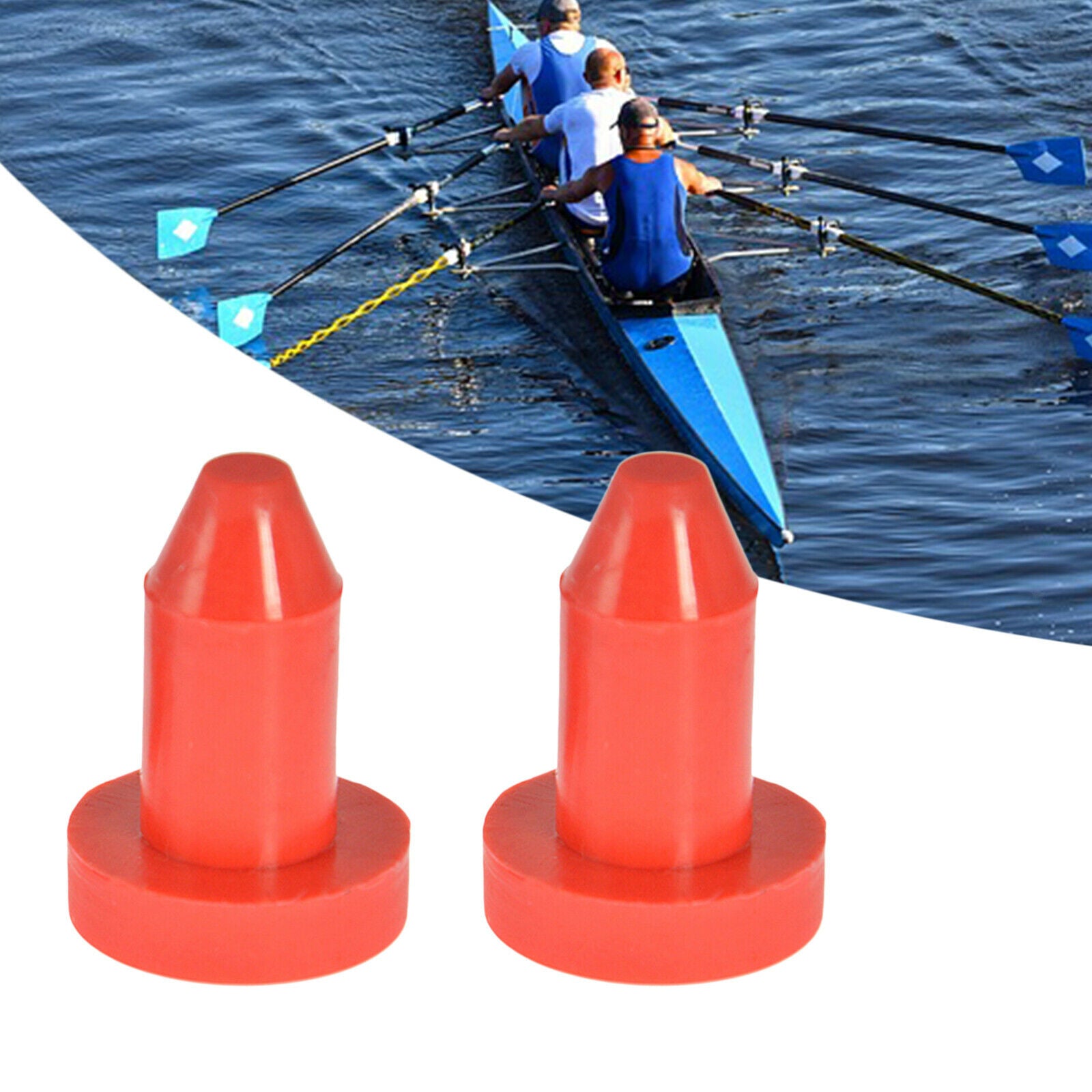 Kayak Drain Plugs Canoe Drain Holes Stoppers for Aruba 8SS Replaces Red
