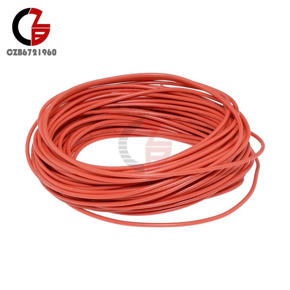 Red Yellow Blue Black Flexible Stranded of UL-1007 24 AWG Wire Cable 10M 4 Color