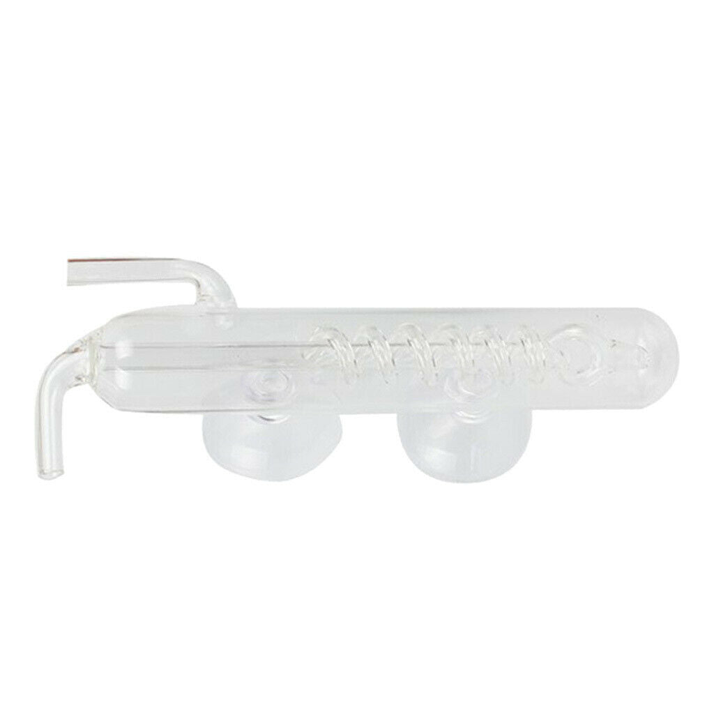 Aquarium Fish Tank CO2 Monitor with Spiral Bubble Counter 1.6inch Dia.