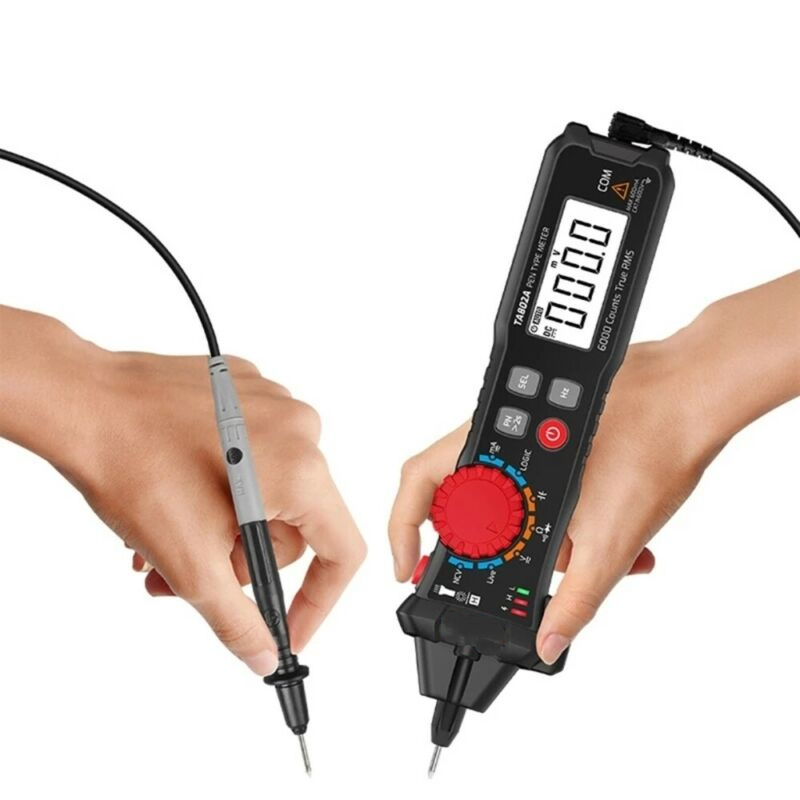 Pen Type Ta802B Voltage Multimeter Voltage Measurement Zero Line 6000 Counts