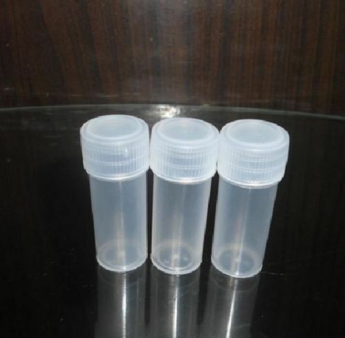 100pcs Plastic Vials (5 ML) Storage for Jags, Cleaning Fluids, Small Press Parts