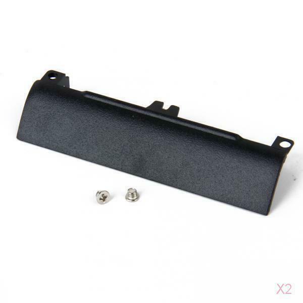 2x Hard Disk Drive HDD Caddy Cover Bezel + Screws for DELL LATITUDE E6430 E6530