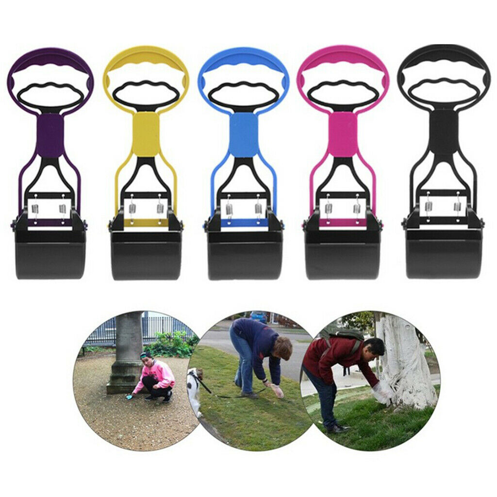 2 Pieces Cat Dog Poop Scooper Doggie Pet Waste Collector Cleaning Tools