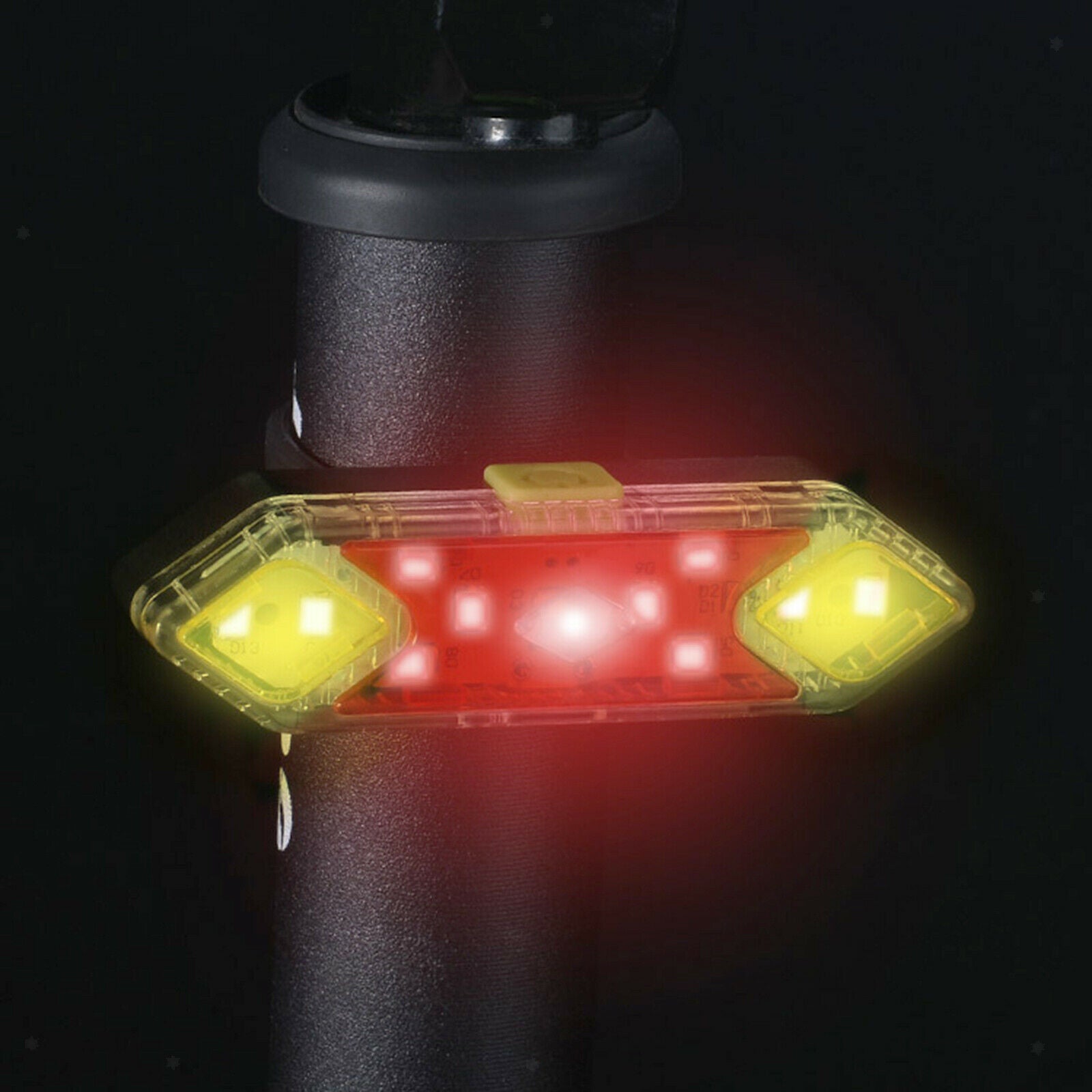 600 Lumen Bike Rear Light Rainproof Cycle Taillight for Mountain Road Bikes