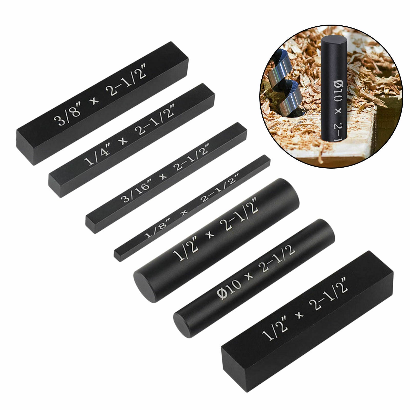 7Pcs Metric Setup Blocks Setup Blocks for Woodworking Table Saw Accessories