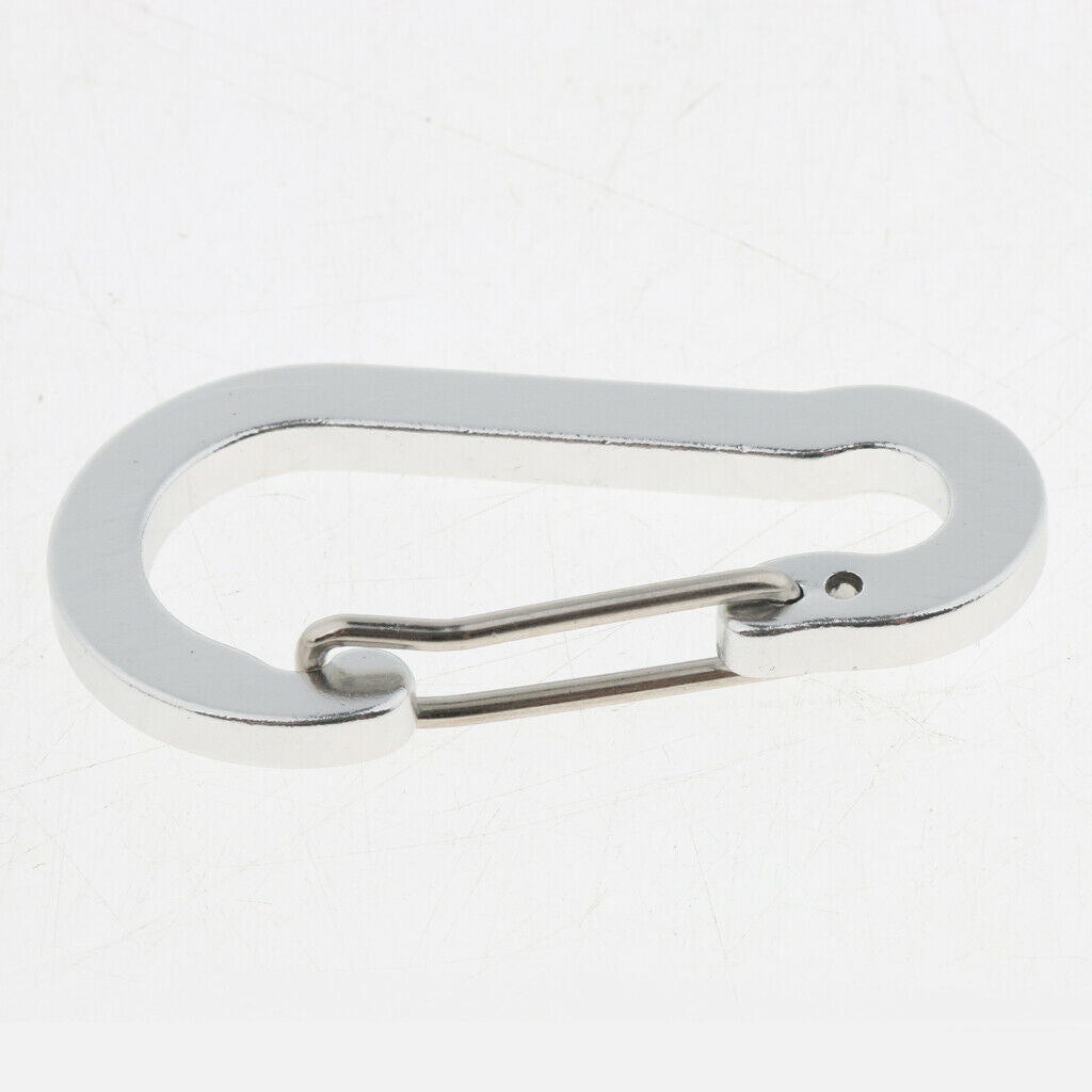 10 pcs Outdoor Camping Climbing Key Chain Buckle Water Bottle Flashlight Flask