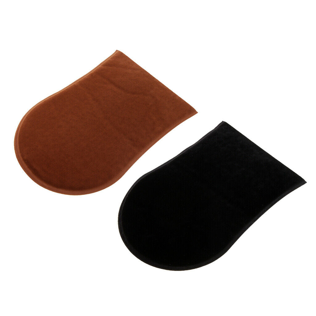 2pcs Sunless Self Tanning Applicator Mitt Glove Lotion Spray Mousse Tanner