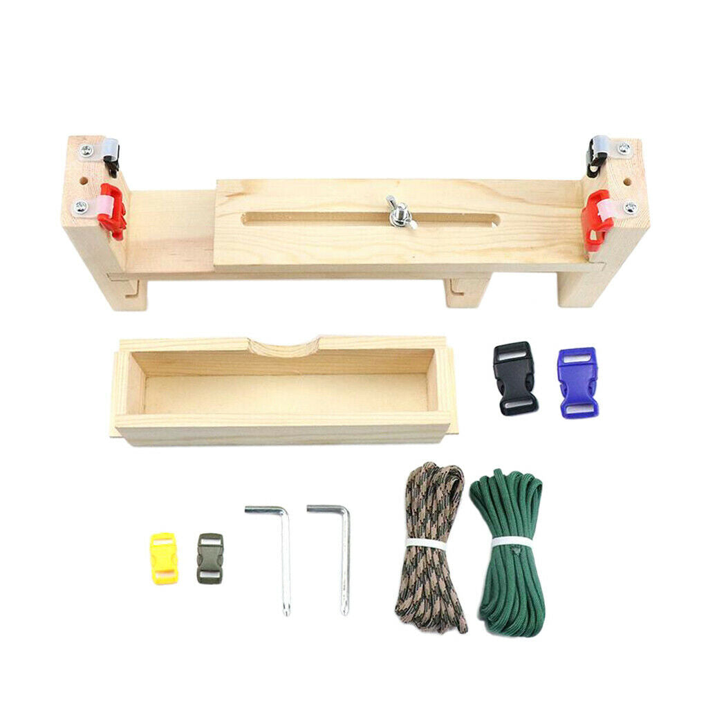1 Set Bracelet Knitting Tool Wristband Maker Weaving Versatile Crafting Tools