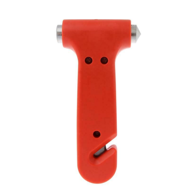 2 in 1 Car Emergency Safety Escape Hammer Glass Window Breaker Cutter Tool
