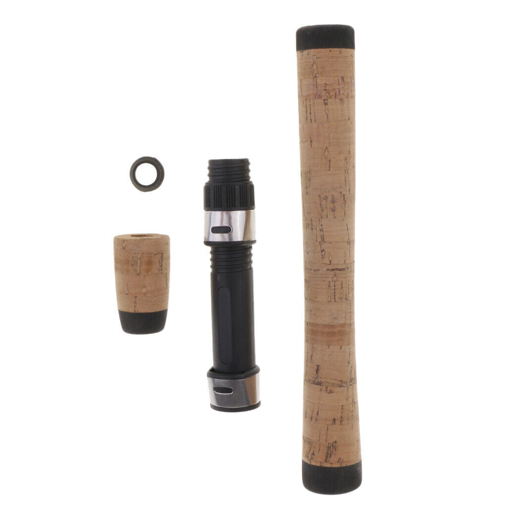 Soft Cork Grip Fishing Rod Handle & Reel Seat for DIY Rod Building, Repair