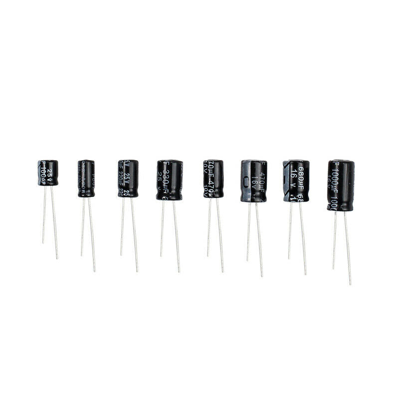 0.1To1000Uf 24 Models Electrolytic Radial Capacitors Combination Element 500Pcs