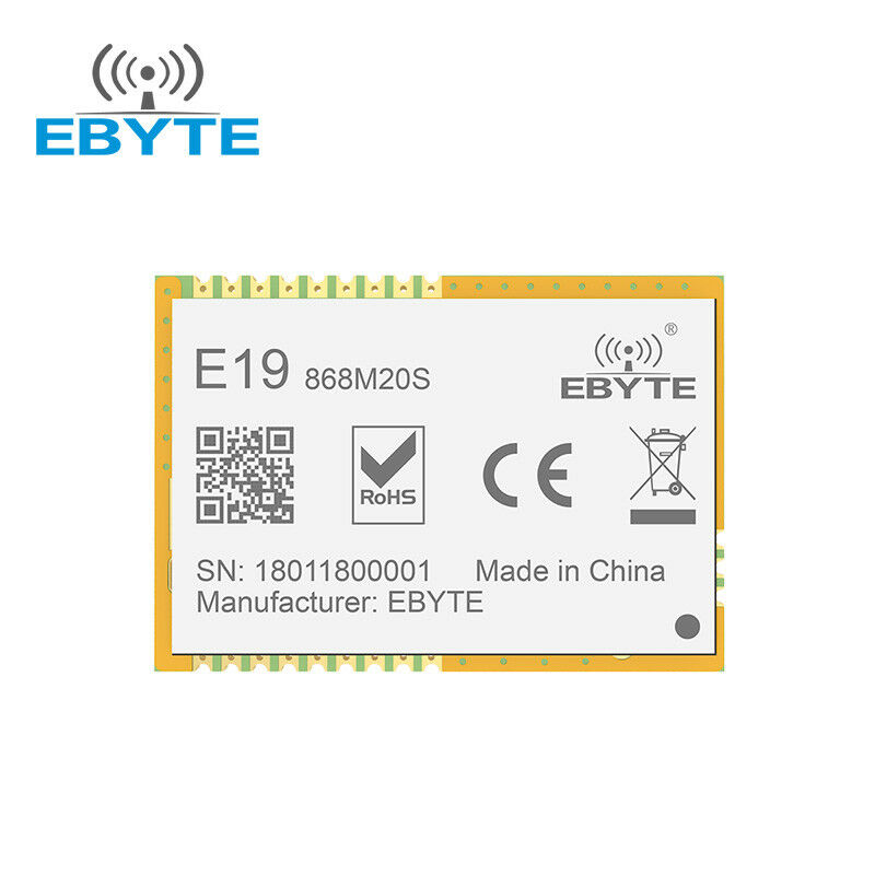 868MHz Transceiver SPI E19-868M20S 20dBm 868MHz SX1276 Long Distance LoRa Module