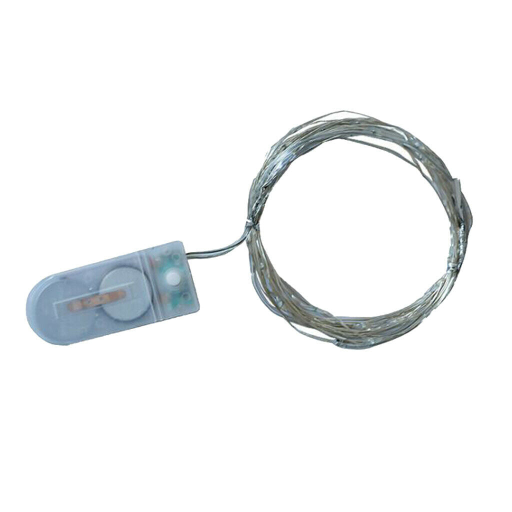 LED Copper String Light Holiday decoration b Warm White_2m