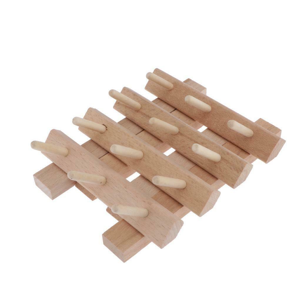 Wooden Thread Rack 12Spool-Organise All Your Threads for Embroidery Quilting