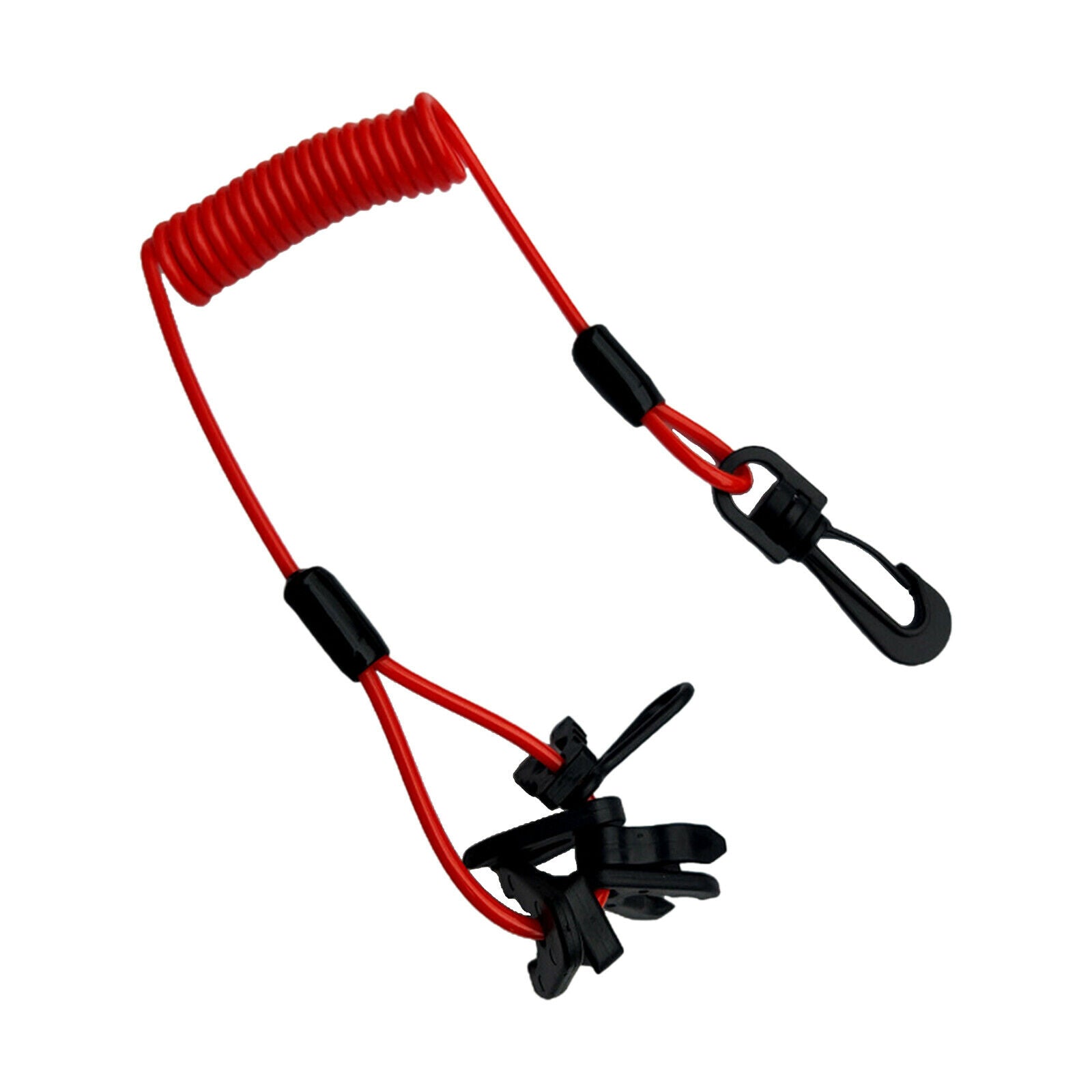 Marine Boat Outboard Kill Stop Switch 7 Keys with Lanyard