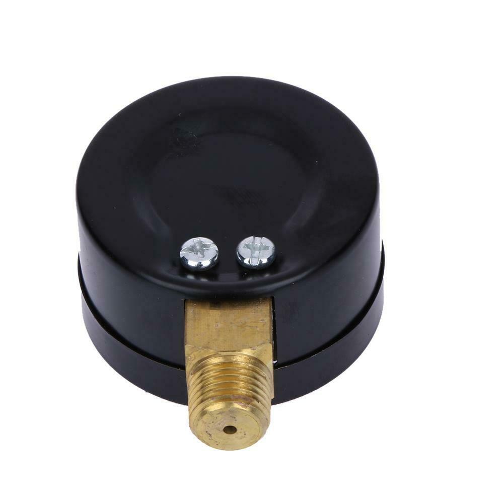 100 PSI 0.25in Air Pressure Gauge Meter Hydraulic Tester Dial Manometer @