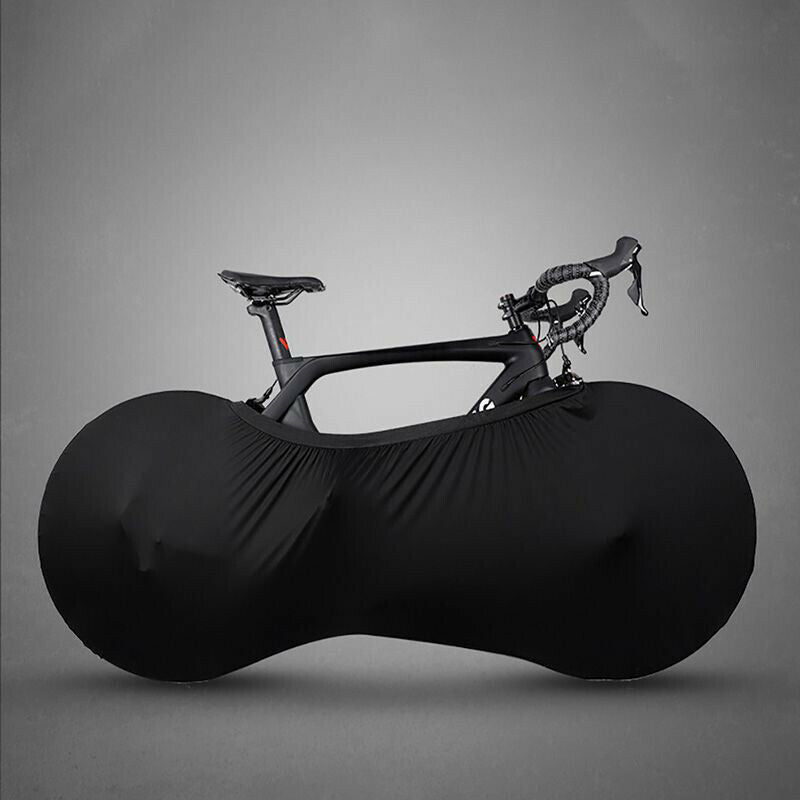 Bicycle Scooter Bike Dustproof Wheel Cover Anti-UV Weather Chain Protector Black