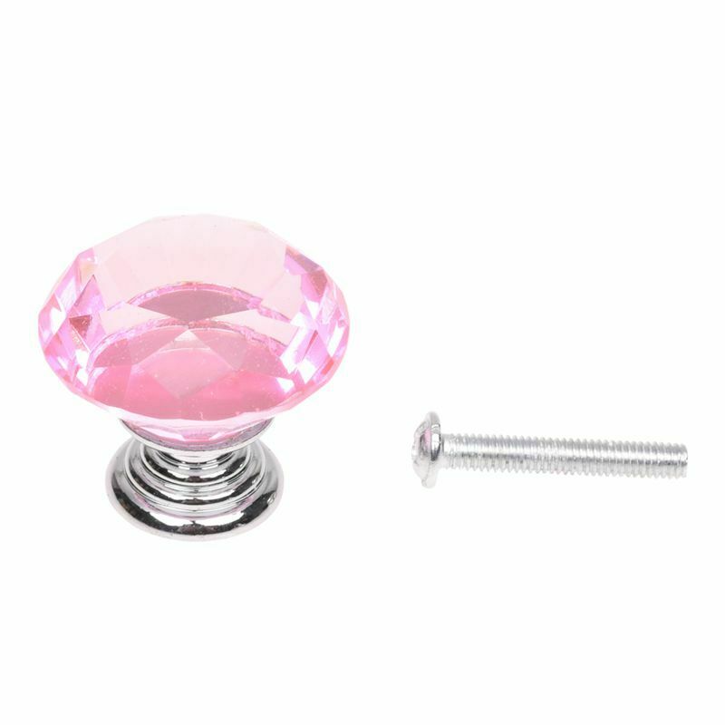 Handles door Crystal knobs cabinet der furniture closet Cabinet 30 mm Knob - pG7