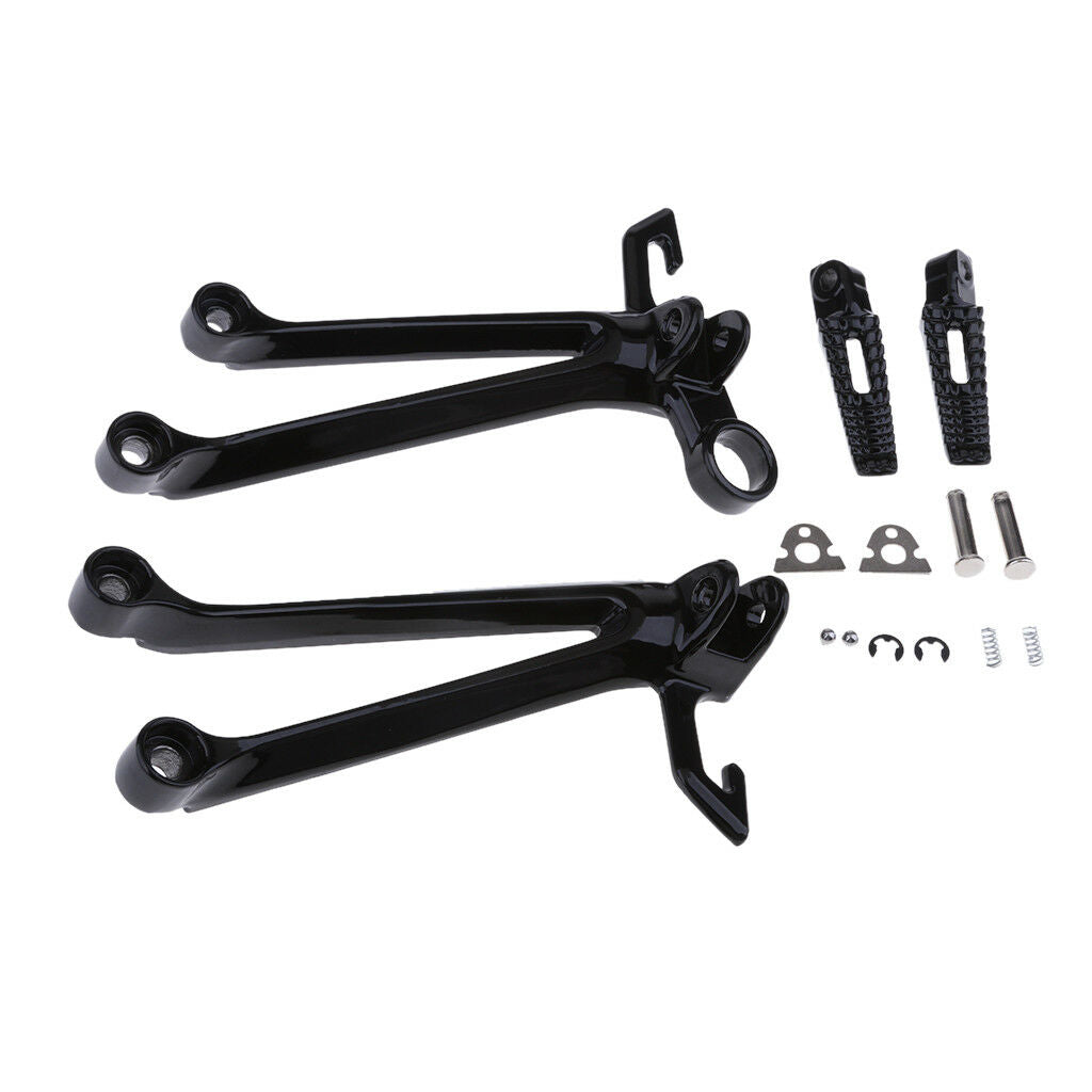 Rear Passenger Foot Peg Rest Bracket Rearsets For for Suzuki GSXR1000 05-06