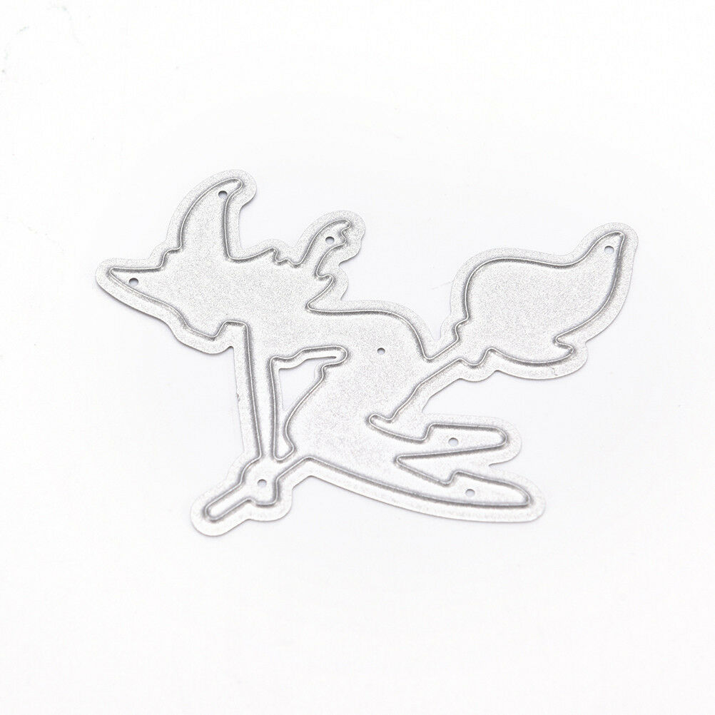 Halloween Witch Metal Cutting Dies Stencil for DIY Scrapbook Album Card M.l8