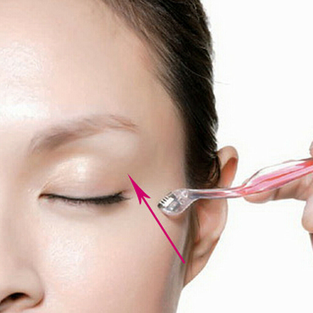 3pcs Facial Tool Eyebrow Lip Razor Trimmer  Shaver Hair Remover Pink