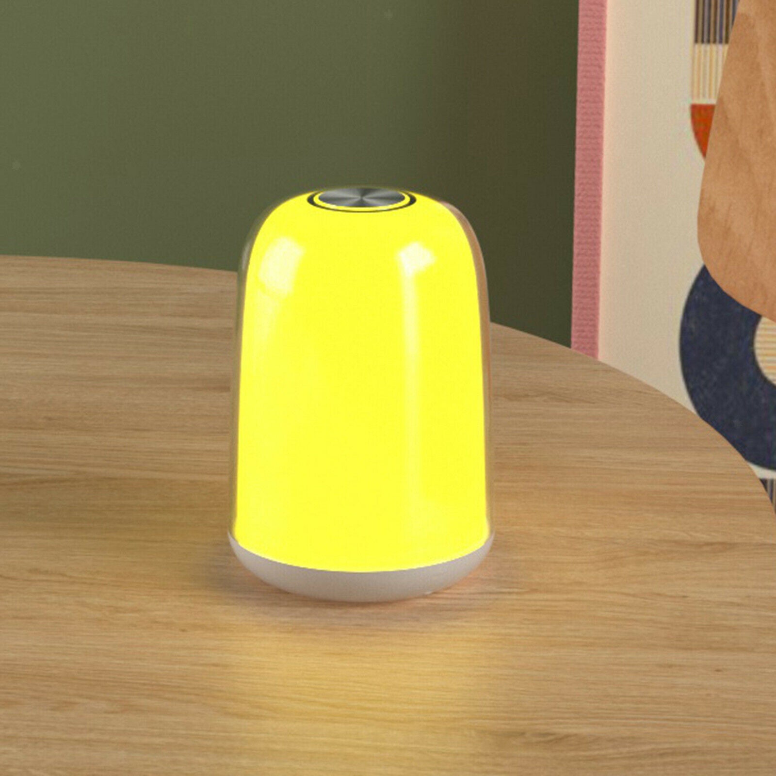 Bedside Table Lamp LED Night Light Dimmable Touch Control USB Rechargeable