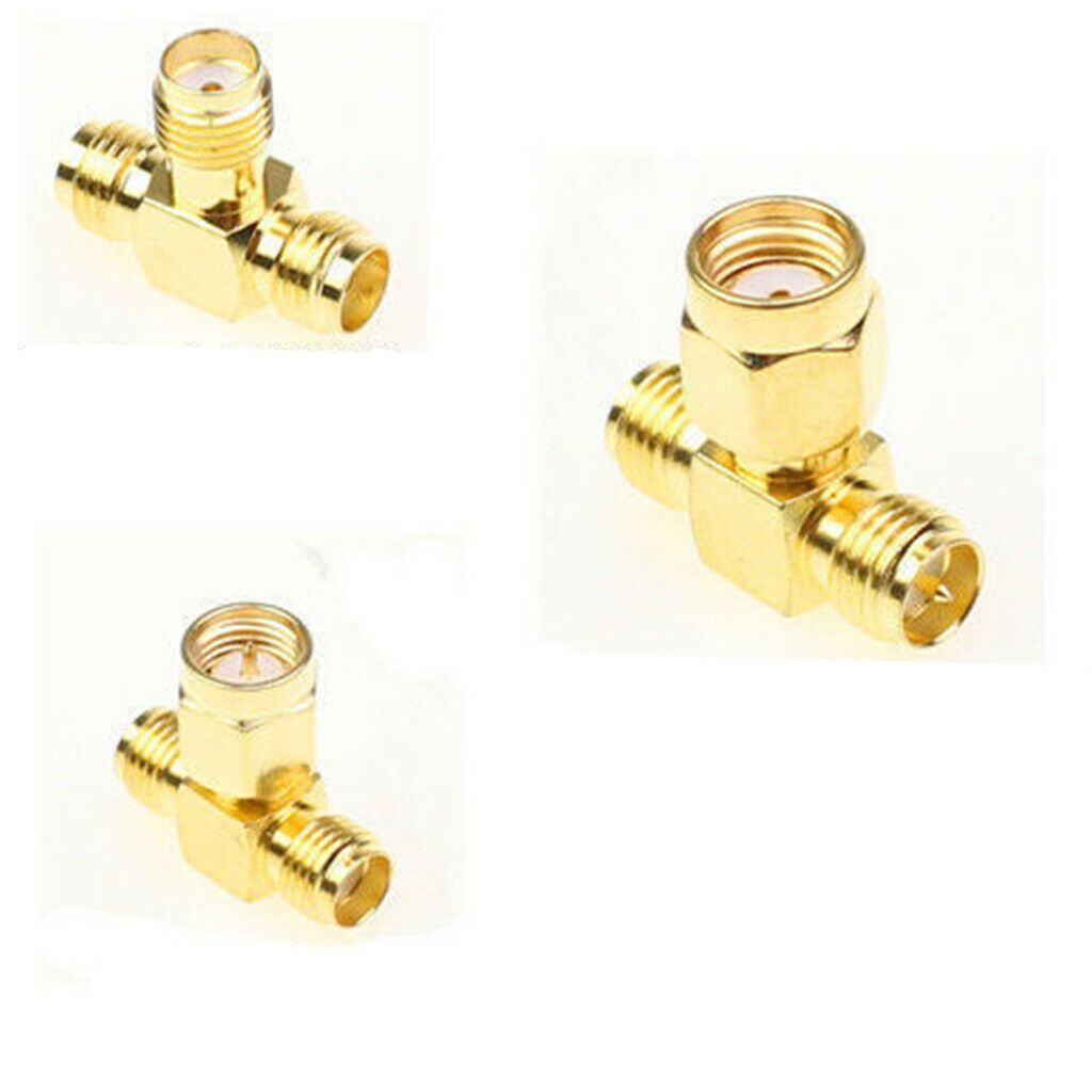 18pcs Different Type SMA Connectors, SMA Kits Connector Converter Adapter