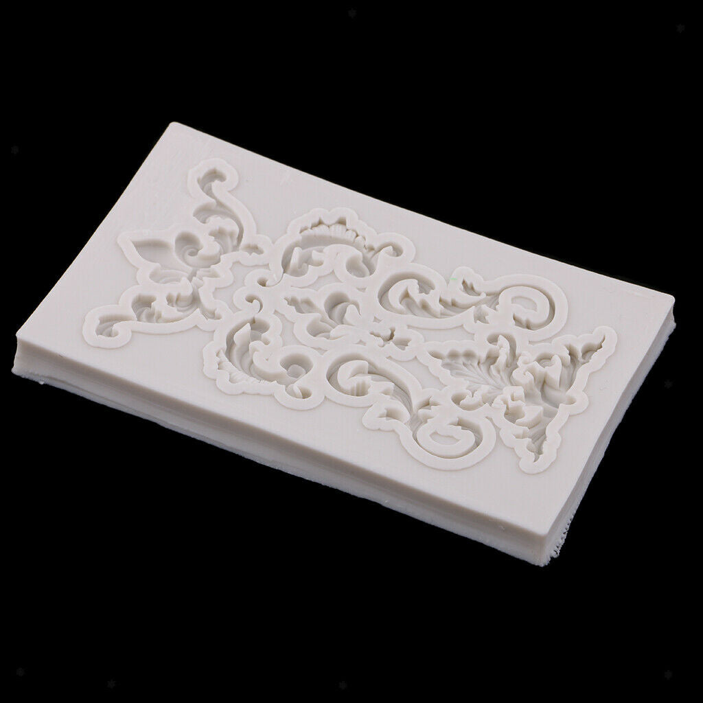 Border Silicone Mold Fondant Mold Cake Decorating Tools Gumpaste