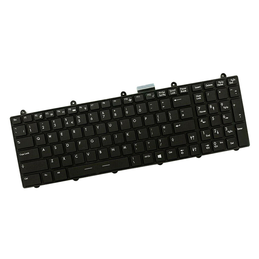 Laptop Keyboard Standard UK with Full RGB Backlit for MSI GT60 GT70 Black