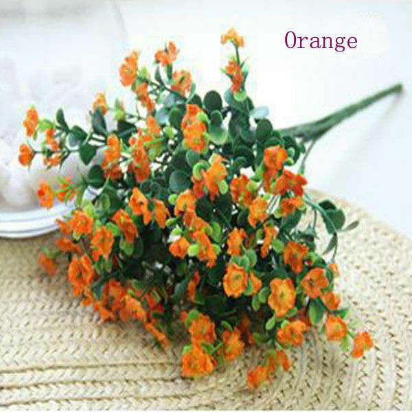 2Pcs Babys Breath Artificial Flowers, Gypsophila Real Touch Flowers for Wedding