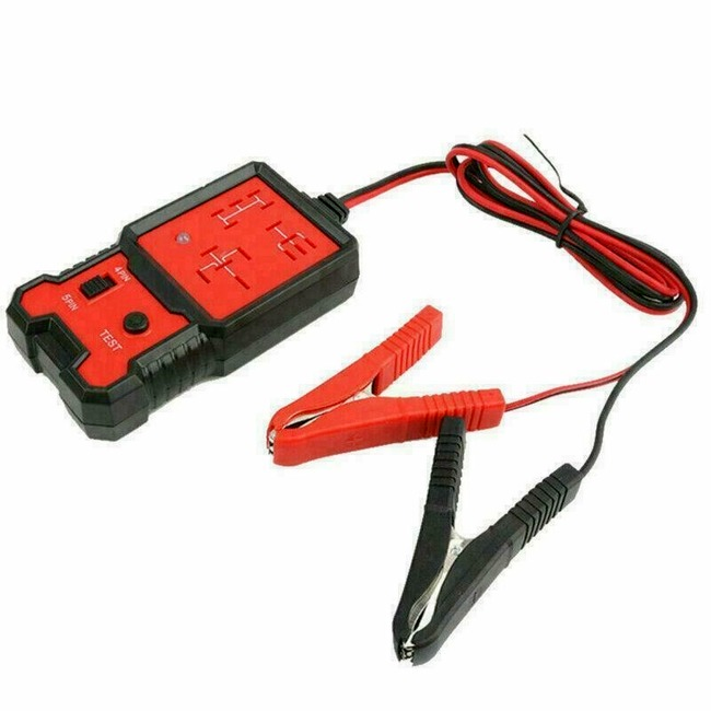 12V Universal Electronic Automotive Relay Tester For Car Auto Battery Checker