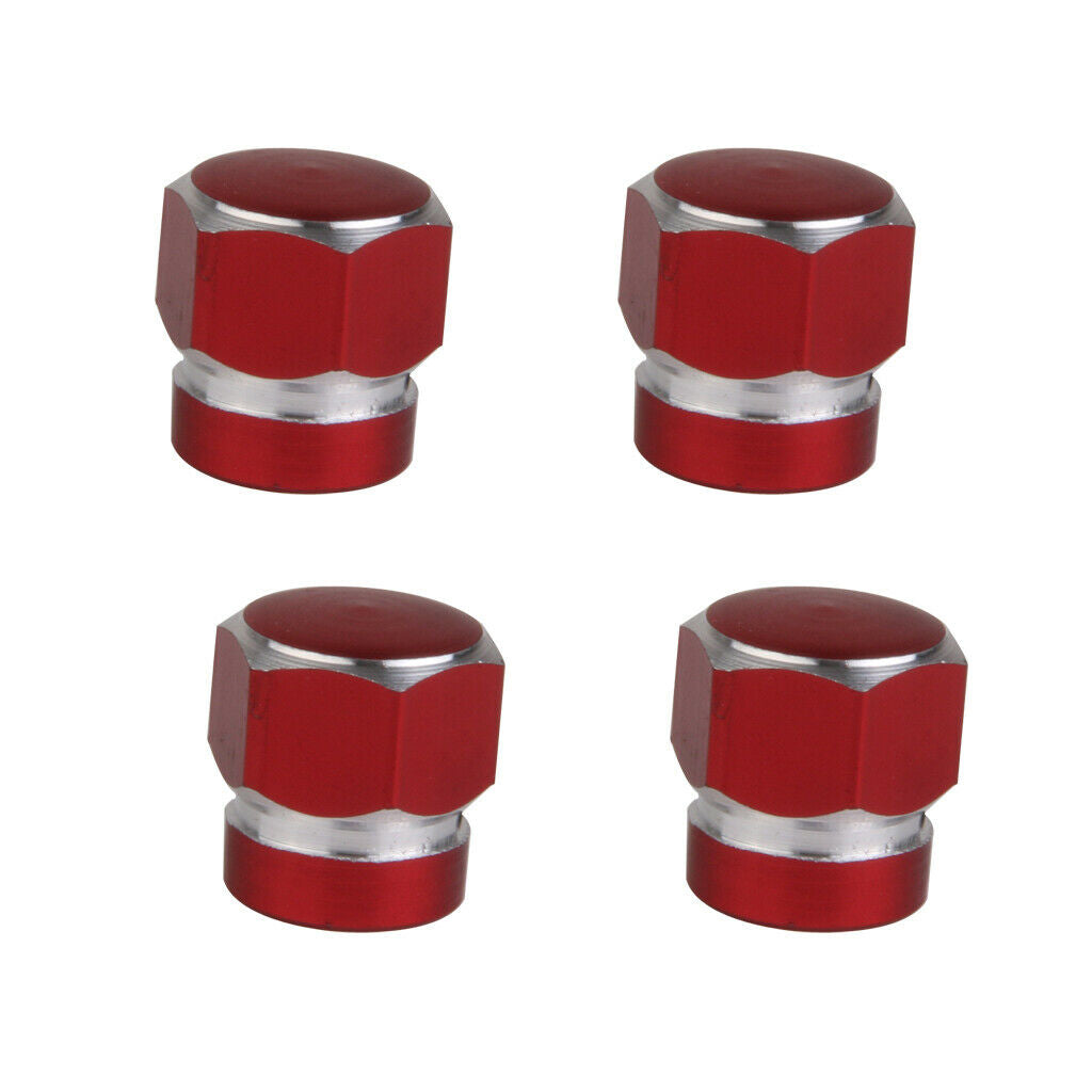 8pcs Alloy Car Motorcycle Bicycle Wheel Tire Tyre Stem Air Valve Cap Covers