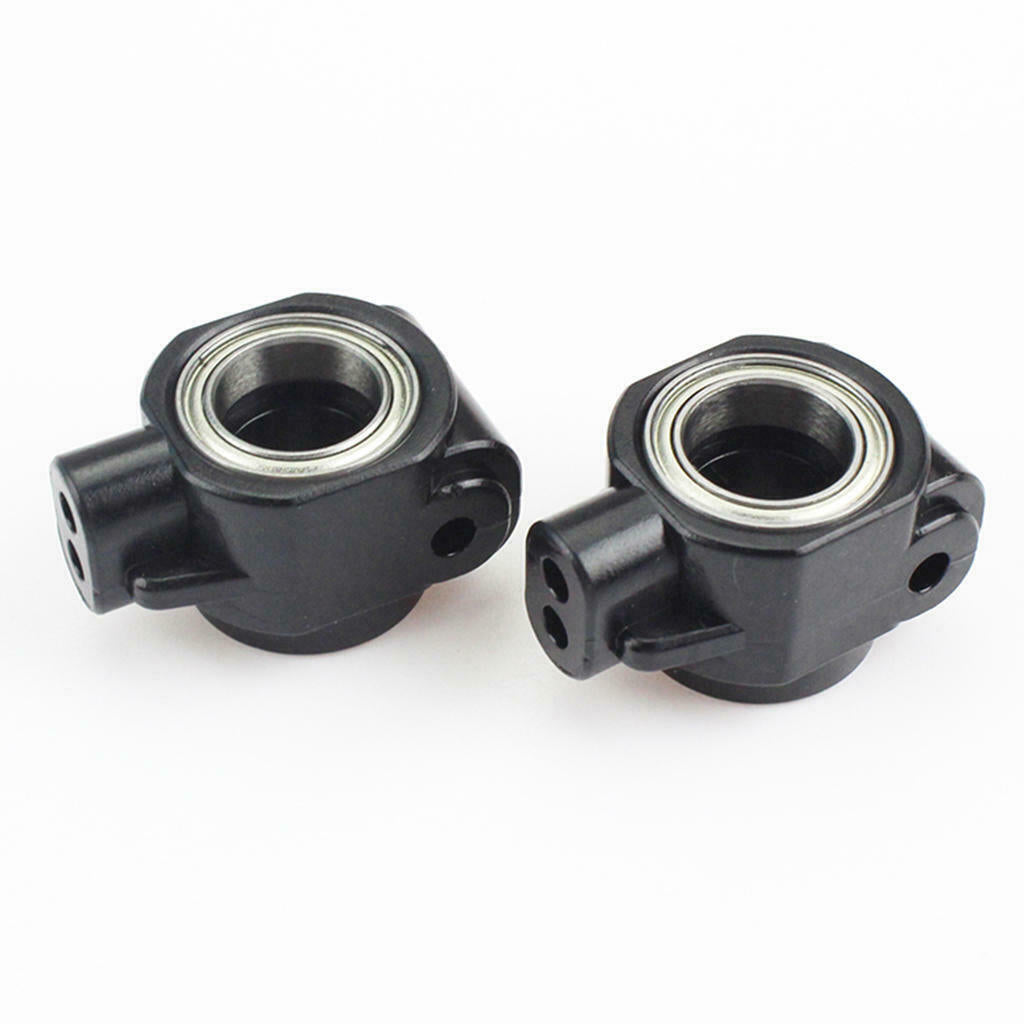 2x 1:10 Scale RC Rear Steering Hub Carrier Knuckle for Wltoys 104001 Car