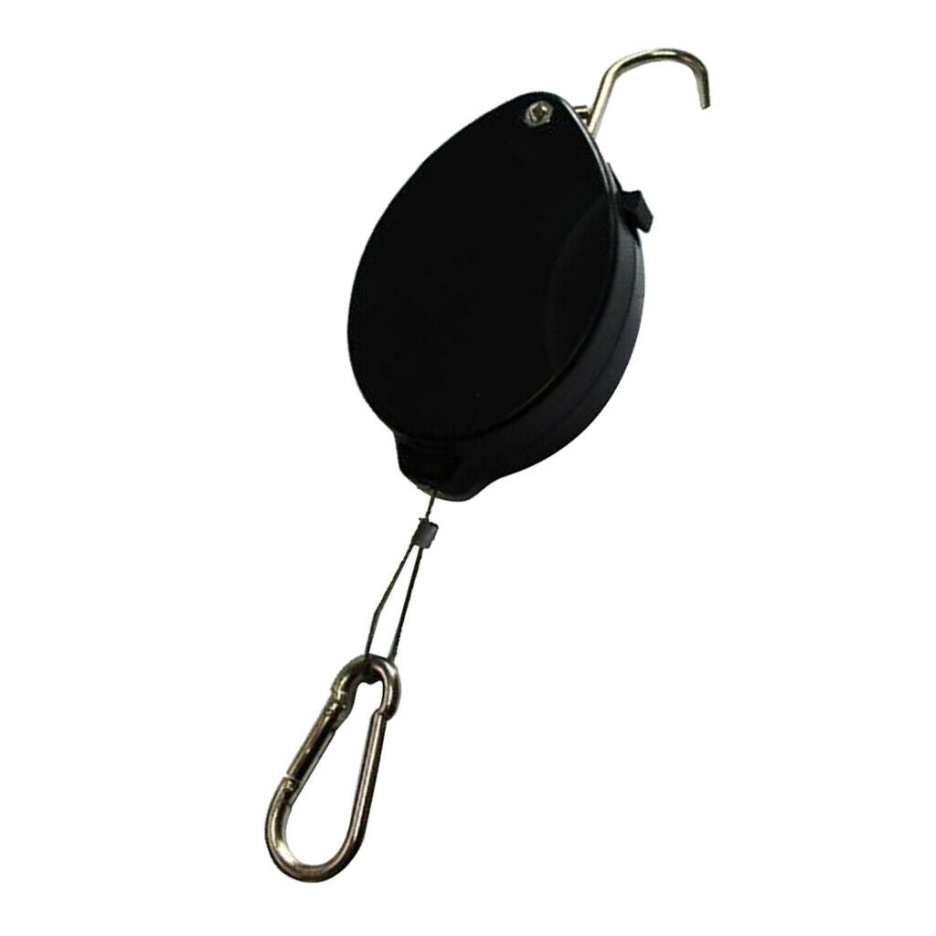 Retractable Key Chain with Hook Steel Wire Rope 1.6m Widely use