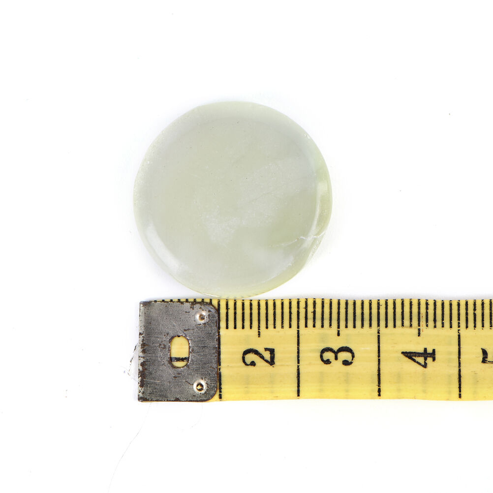 Unique Round Jade Stone Eyelash Extension Glue Adhesive Pallet Stand Holde.l8
