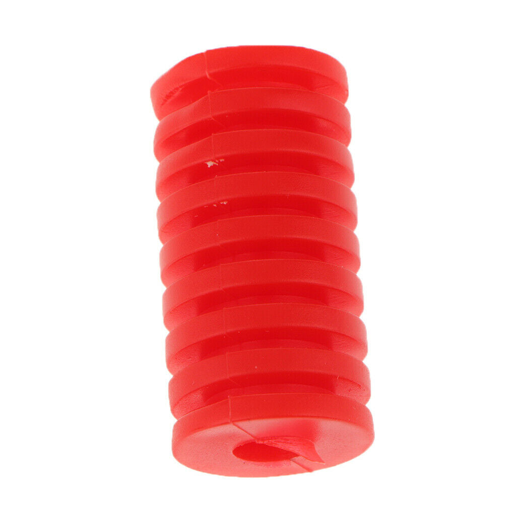 Blue+Red Motor Gear Shift Shifter Protective Sleeves & Front Footrest Pad
