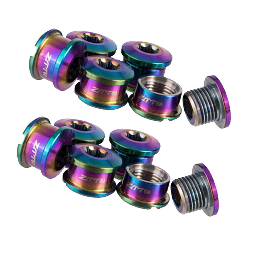 10 Pieces Titanium Bolts Screws for MTB Mountain Bike Stem  Accessories
