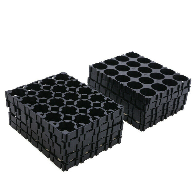 10Pcs 4X5 Battery Spacer Frame Radiating Holder Shell Plastic Bracket for 18650