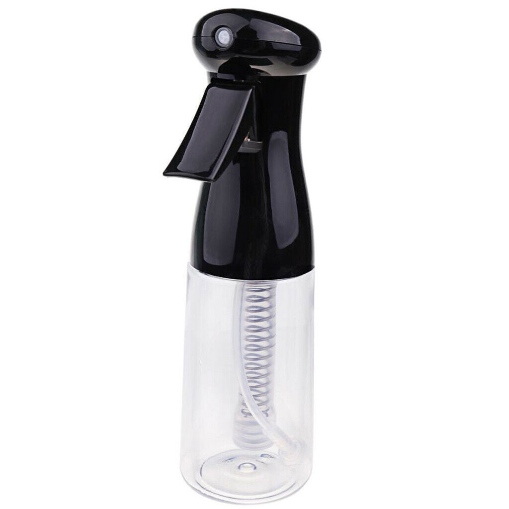 300ml Hairdressing Salon Hair Mist Spray Bottle Water Sprayer Vials Black