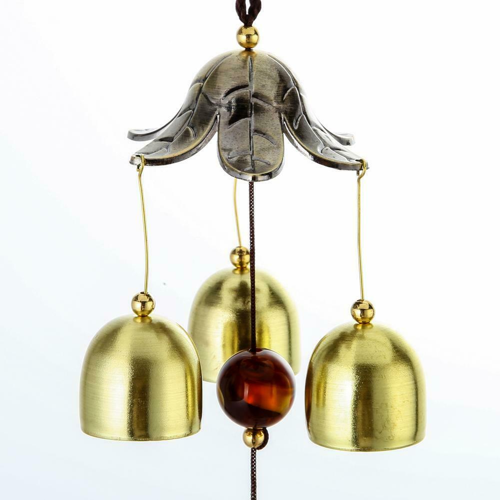 Outdoor Wind Chimes Living Yard Garden Tube Bell Hanging Ornaments (3 Bells @