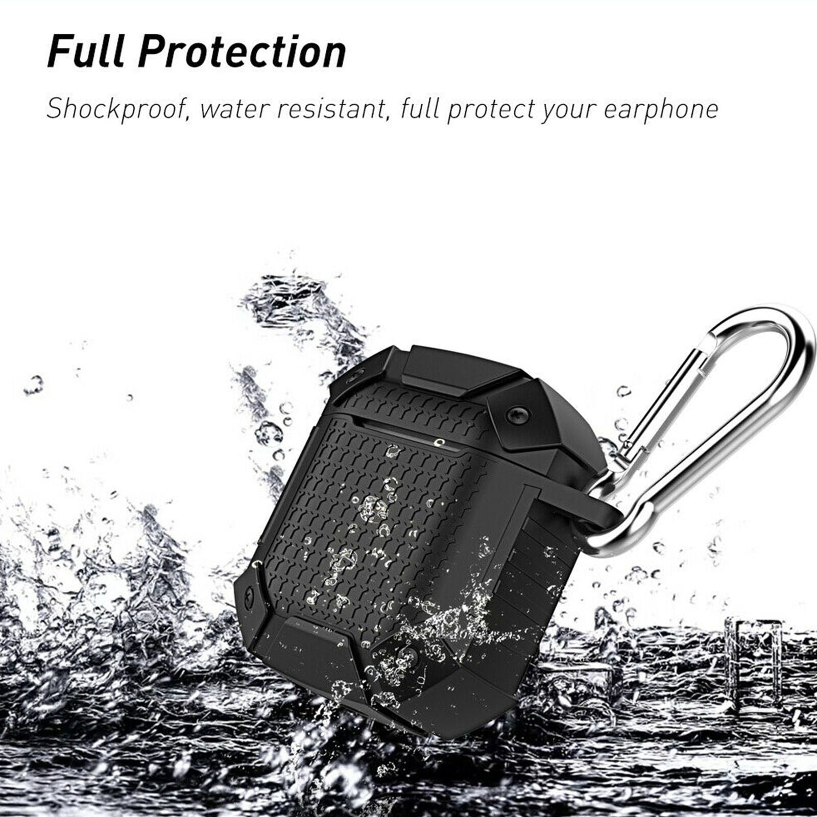 For AirPods 2 2019 Wireless Armor Case Heavy Duty Rugged Earphone Charging Cover